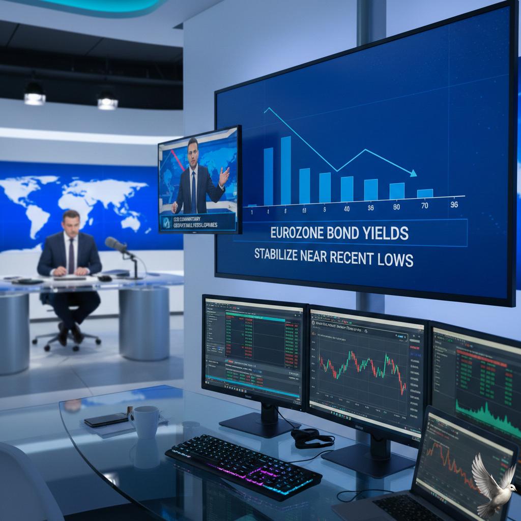 Eurozone Bond Yields Stabilize Near Recent Lows Amid ECB Commentary and Geopolitical Developments