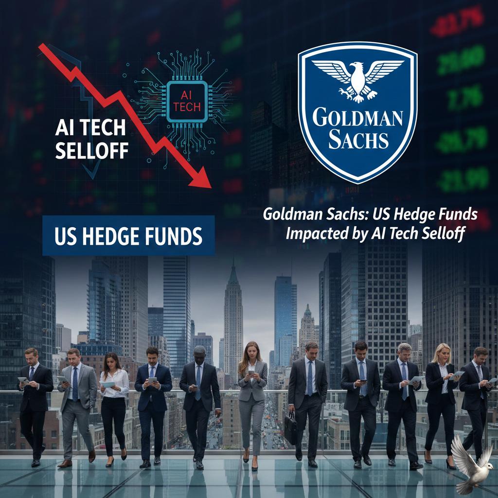 Goldman Sachs: US Hedge Funds Impacted by AI Tech Selloff
