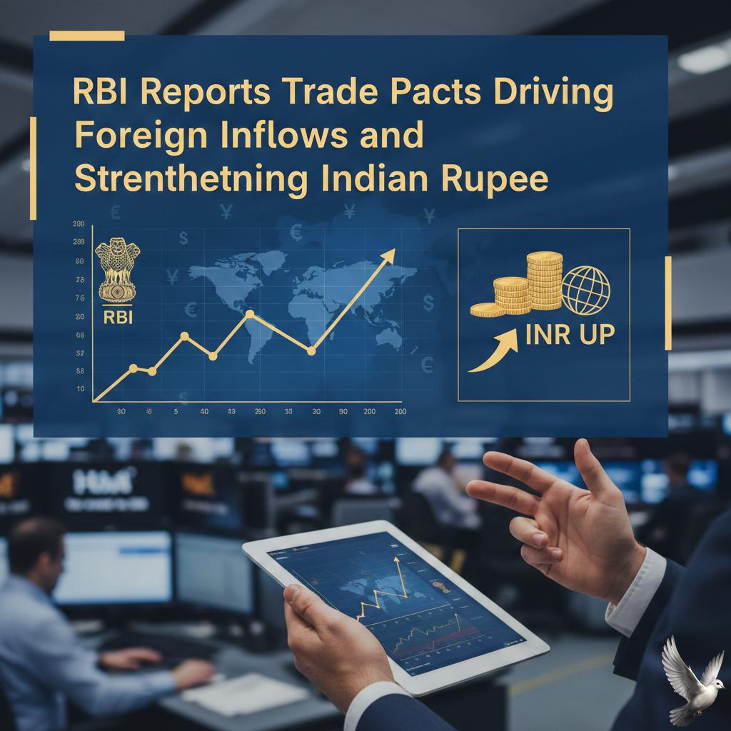 **RBI Reports Trade Pacts Driving Foreign Inflows and Strengthening Indian Rupee**