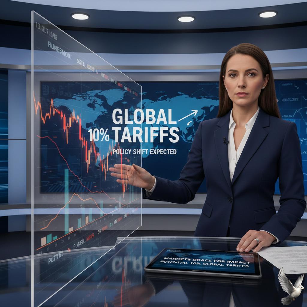 Markets Brace for Impact of Potential 10% Global Tariffs Following Policy Shift