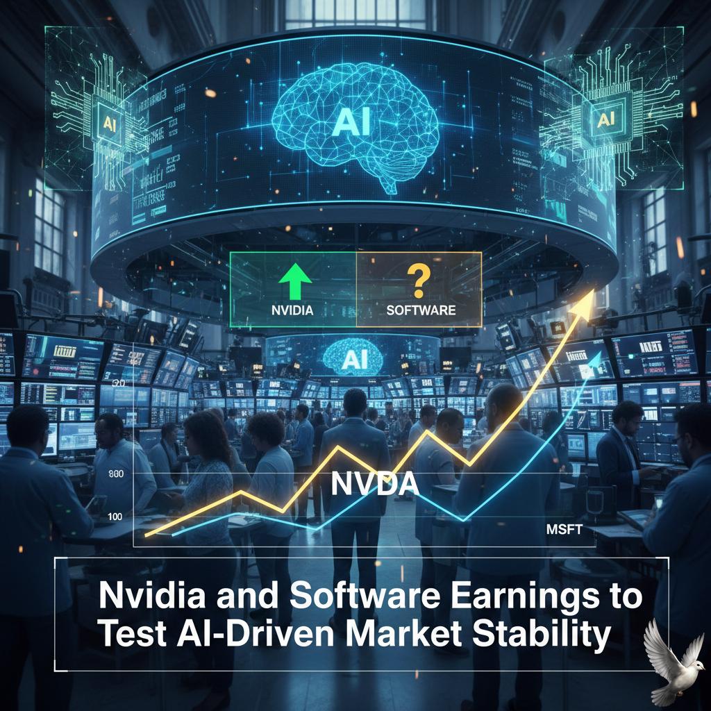 Nvidia and Software Earnings to Test AI-Driven Market Stability