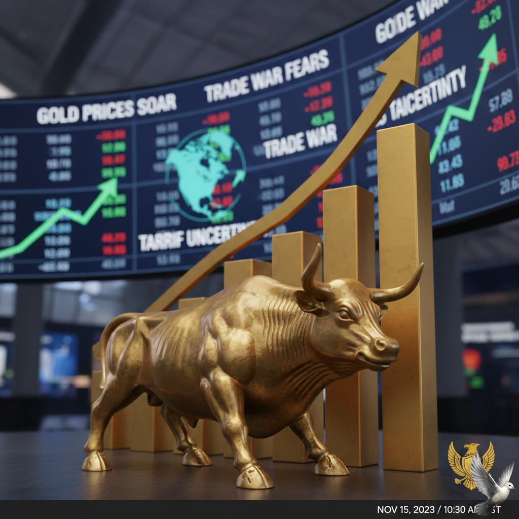 Gold Prices Increase Amid Uncertainty Regarding US Trade Policy and Tariffs