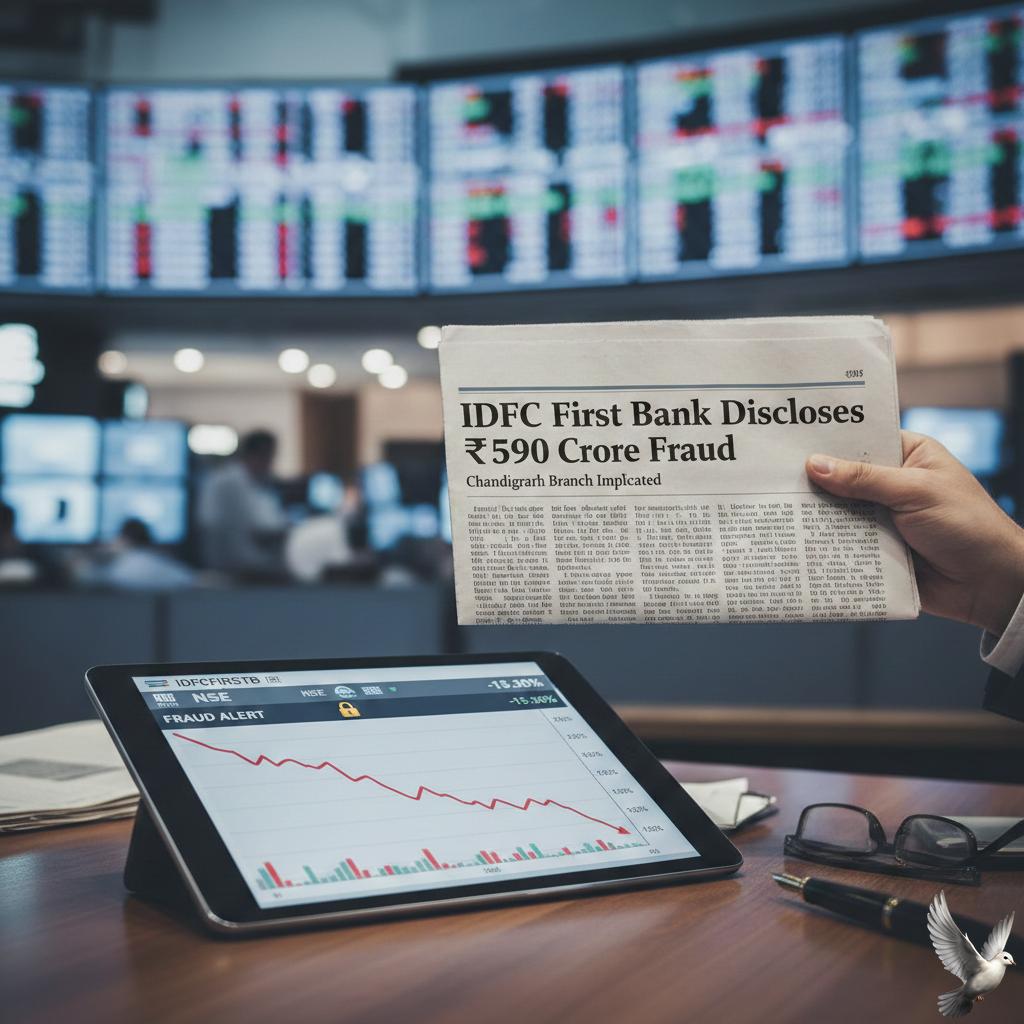 IDFC First Bank Discloses ₹590 Crore Fraud at Chandigarh Branch