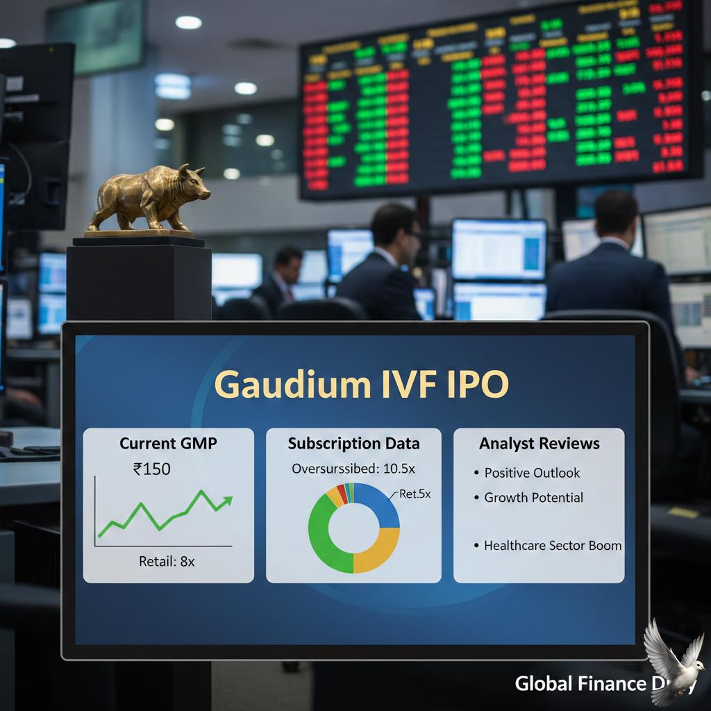 Gaudium IVF IPO: Current GMP, Subscription Data, and Analyst Reviews