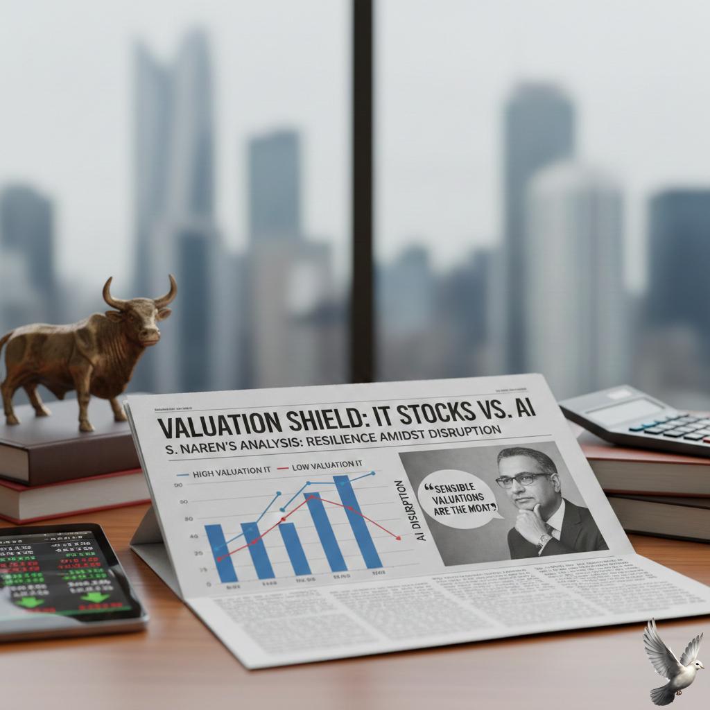 Impact of Valuations on IT Stock Resilience Against AI Disruption: S Naren Analysis