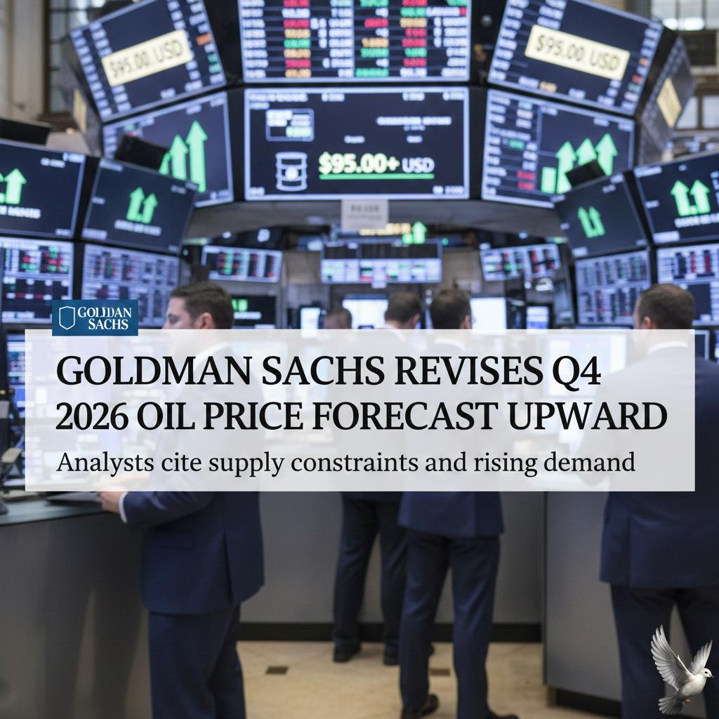 Goldman Sachs Revises Q4 2026 Oil Price Forecast Upward