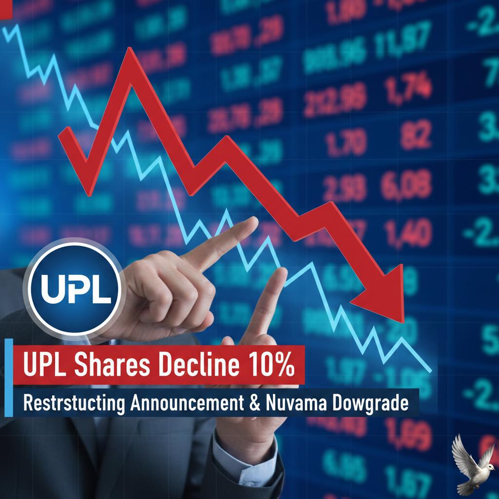 UPL Shares Decline 10% Following Restructuring Announcement and Nuvama Downgrade