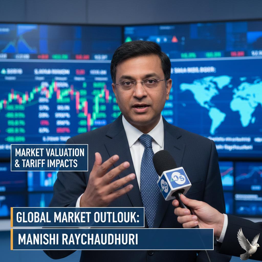 **Manishi Raychaudhuri on market valuation and tariff impacts**