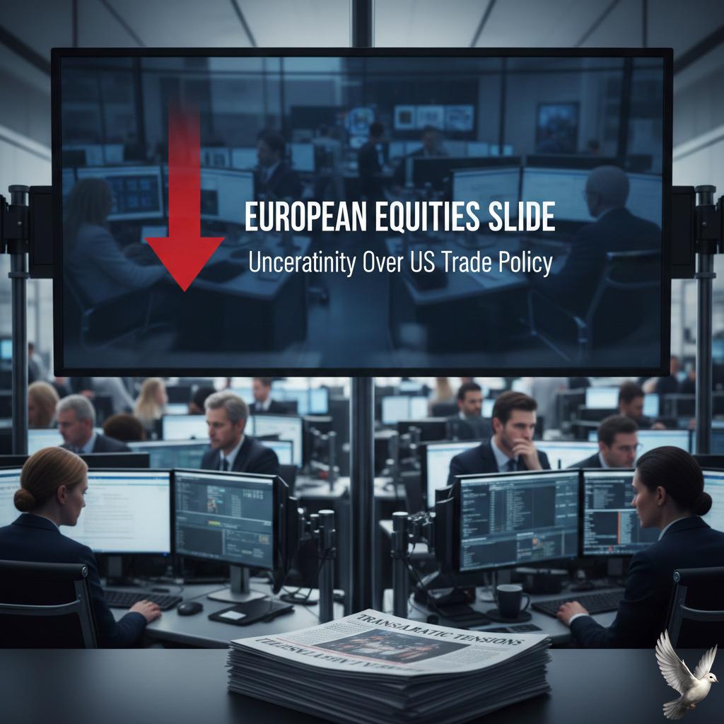 European Equities Slide Amid Uncertainty Over US Trade Policy