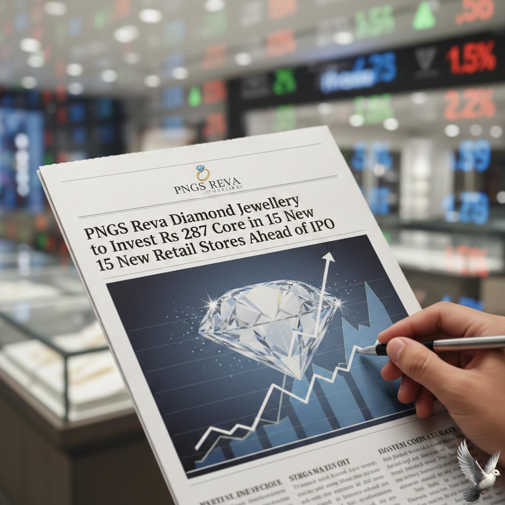 PNGS Reva Diamond Jewellery to Invest Rs 287 Crore in 15 New Retail Stores Ahead of IPO