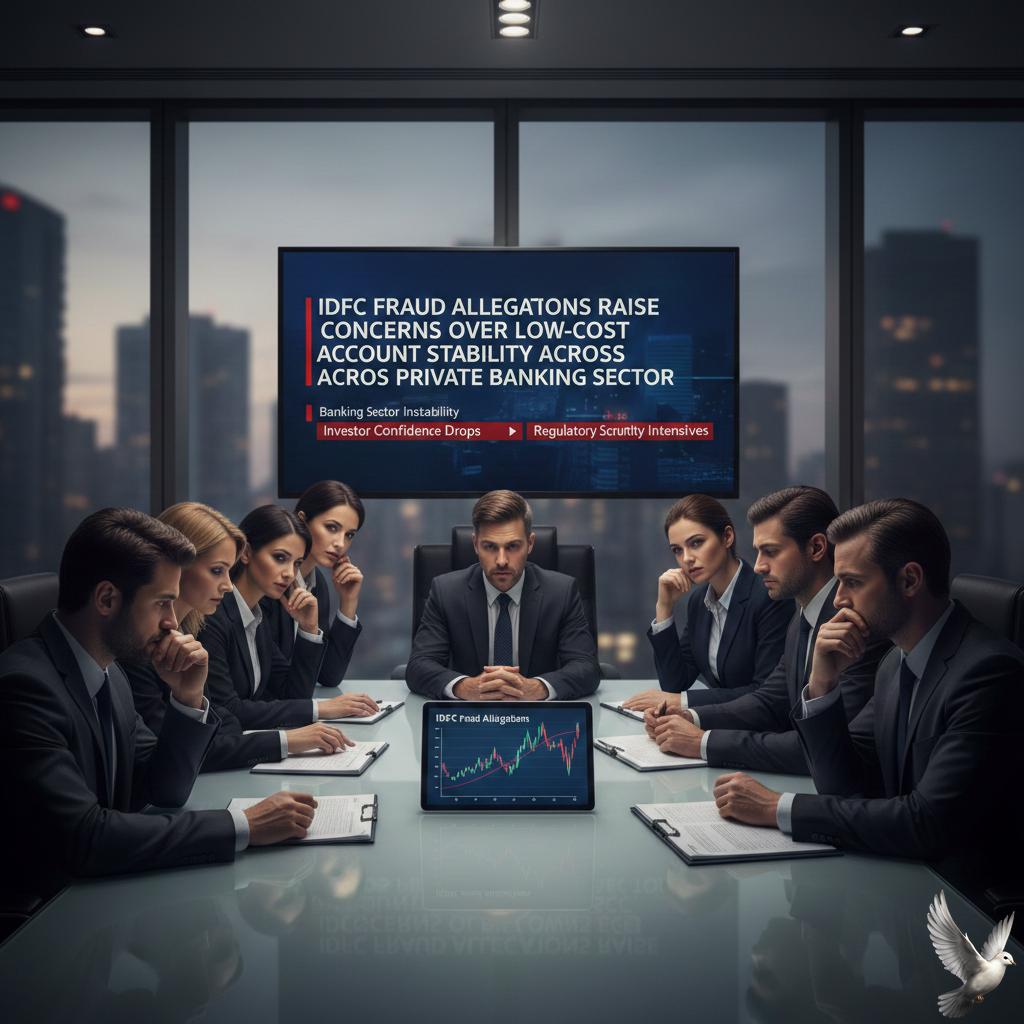 IDFC Fraud Allegations Raise Concerns Over Low-Cost Account Stability Across Private Banking Sector