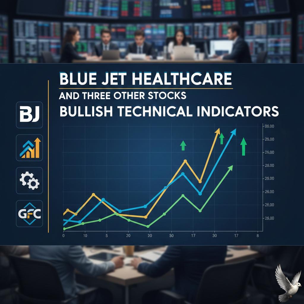Blue Jet Healthcare and Three Other Stocks Show Bullish Technical Indicators