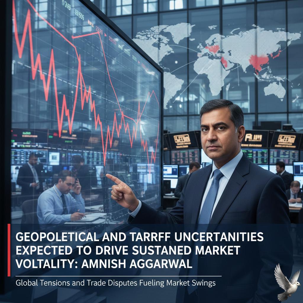 Geopolitical and Tariff Uncertainties Expected to Drive Sustained Market Volatility: Amnish Aggarwal