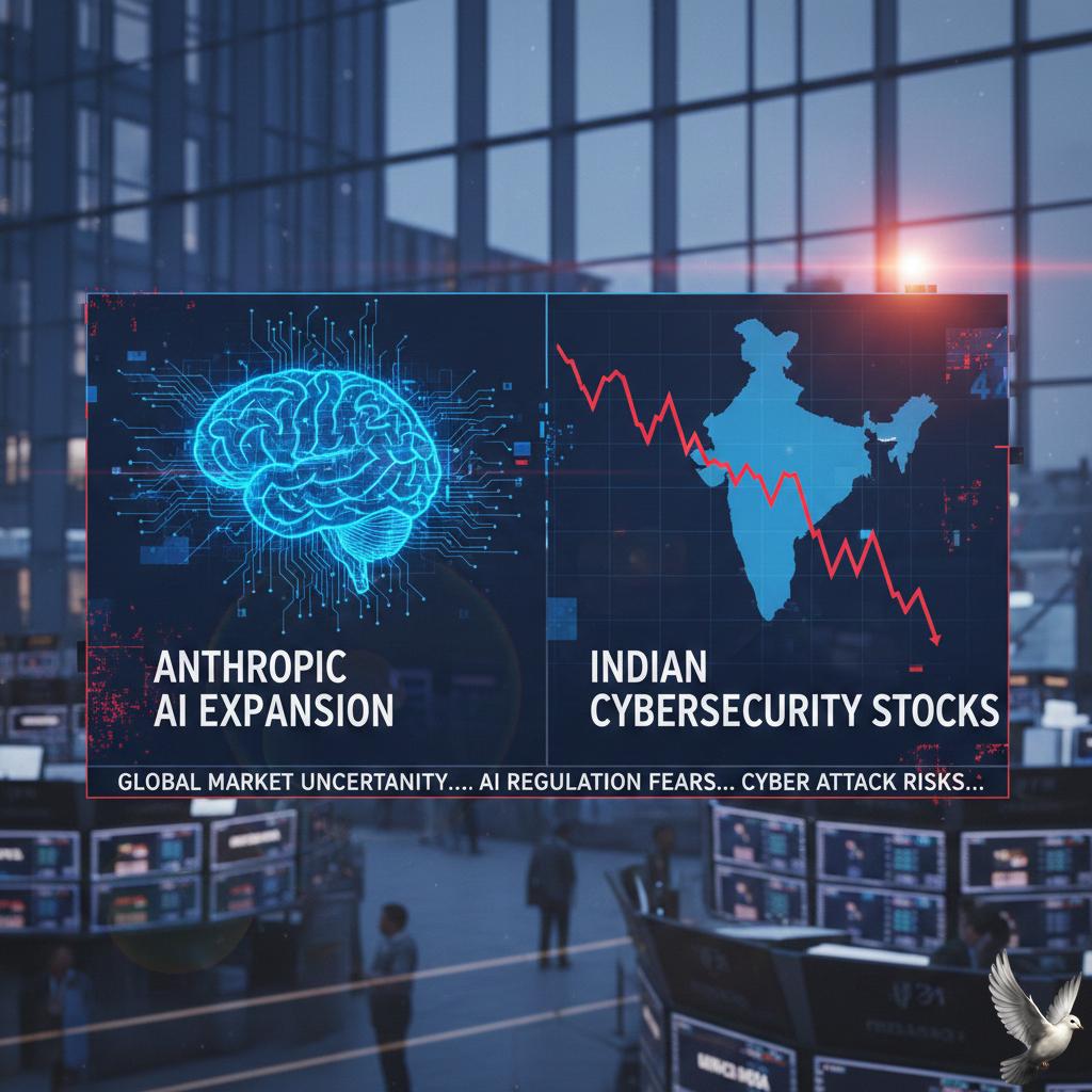 Anthropic AI Expansion Concerns Impact Indian Cybersecurity Stocks