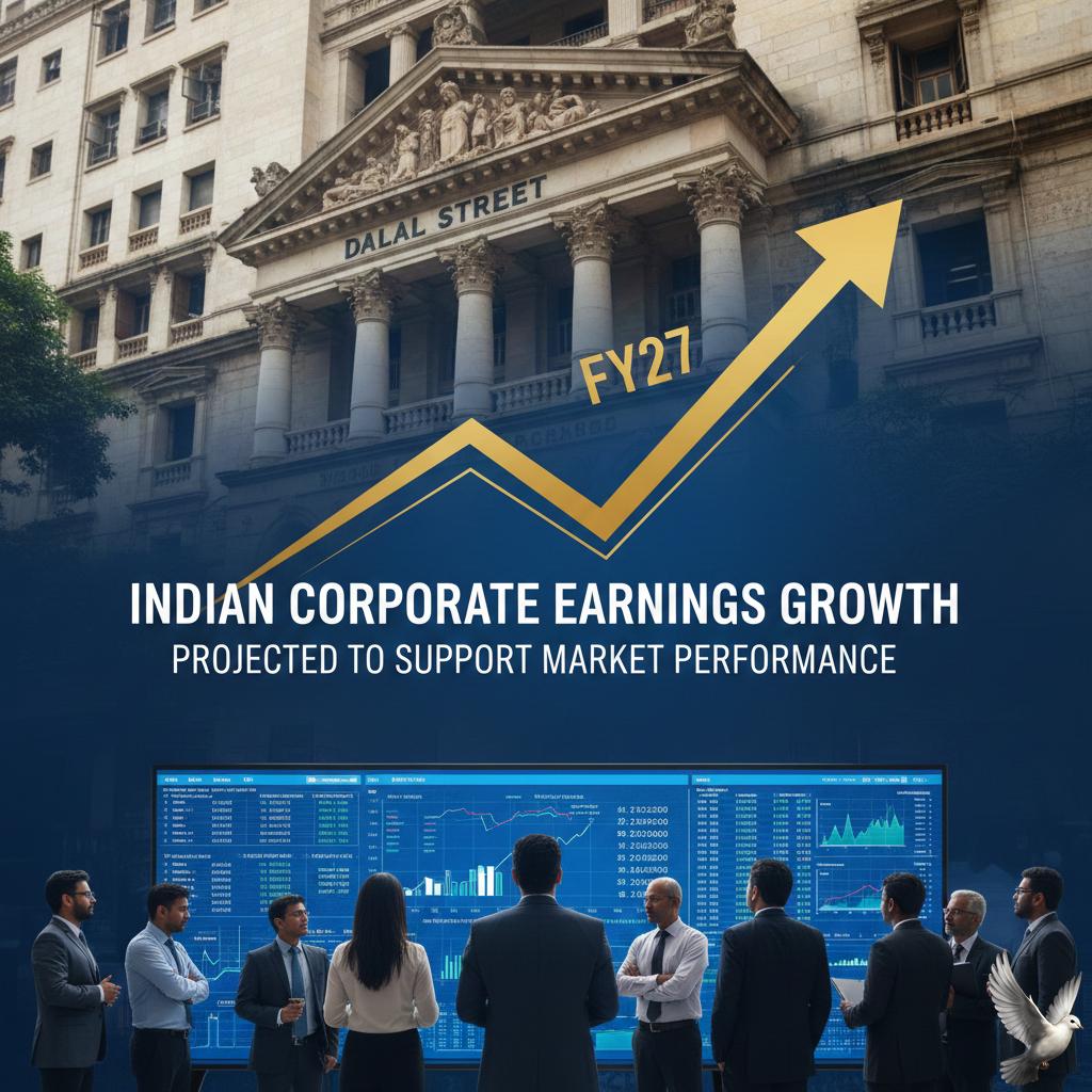 Indian Corporate Earnings Growth Projected to Support Market Performance in FY27