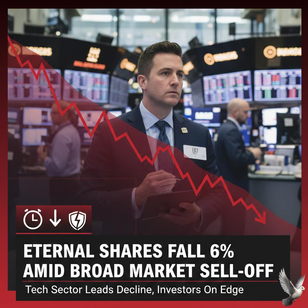 Eternal Shares Fall 6% Amid Broad Market Sell-Off