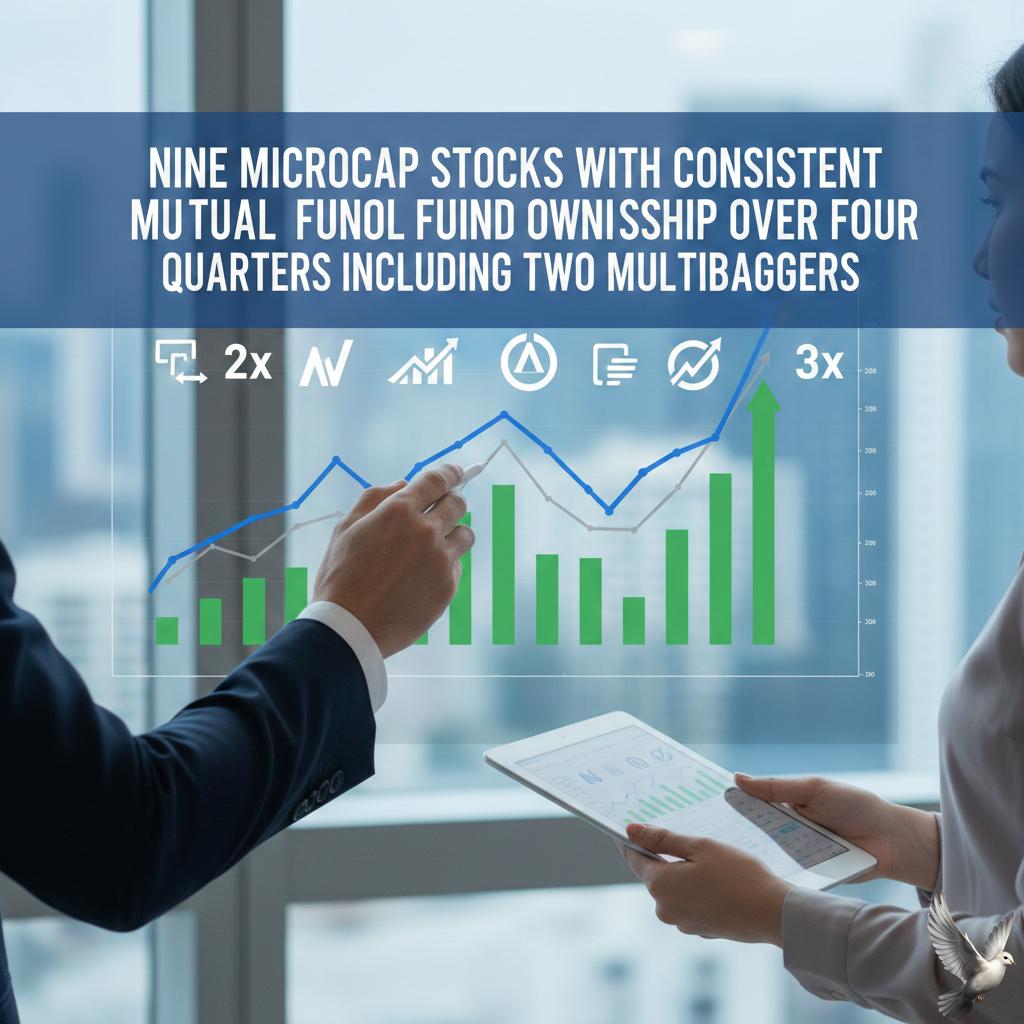 Nine Microcap Stocks With Consistent Mutual Fund Ownership Over Four Quarters Including Two Multibaggers
