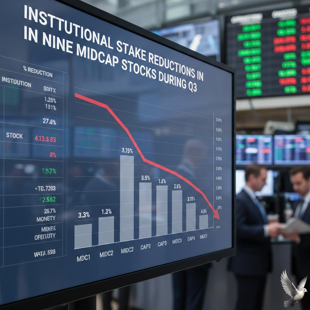 Institutional Stake Reductions in Nine Midcap Stocks During Q3
