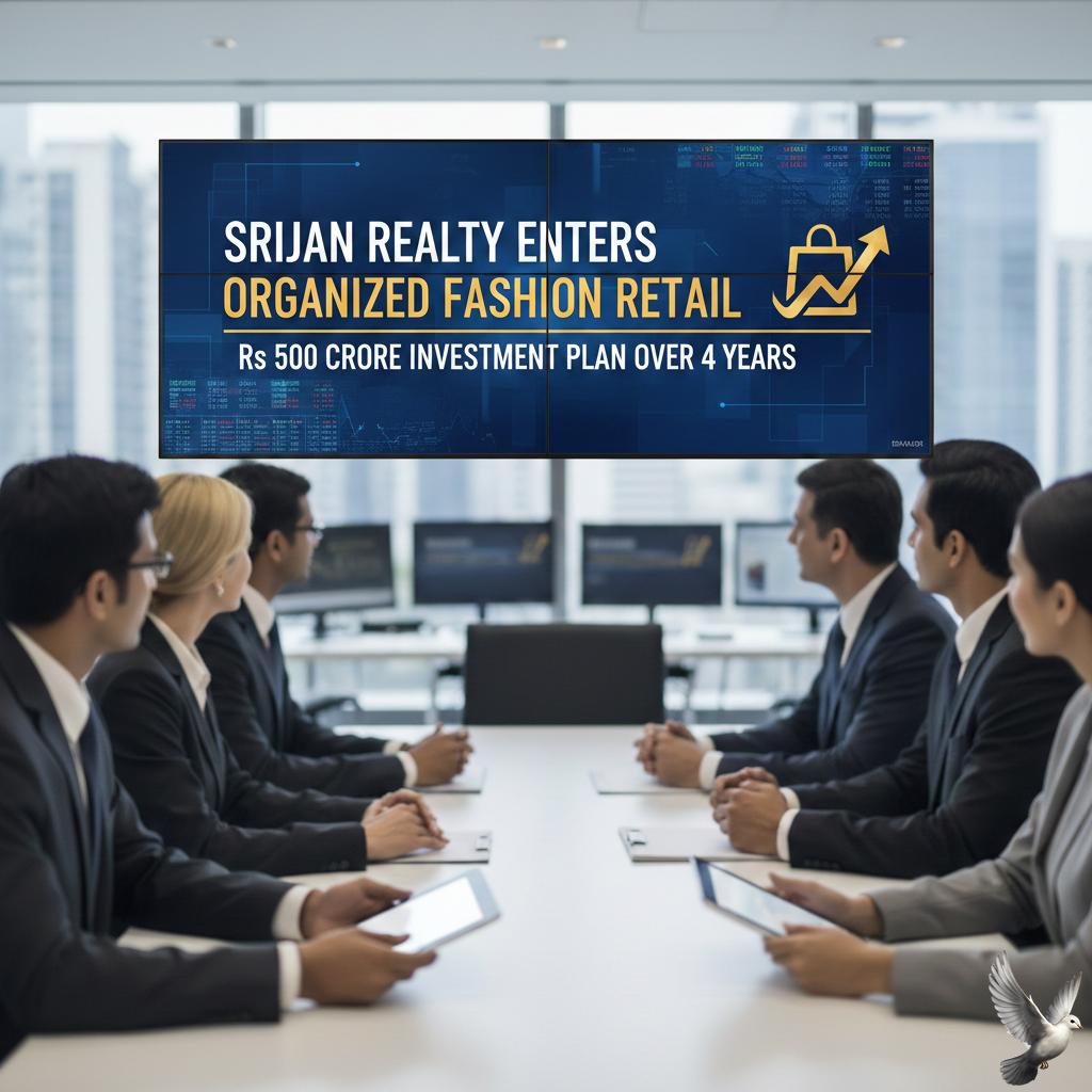 Srijan Realty Enters Organized Fashion Retail with Rs 500 Crore Investment Plan over 4 Years