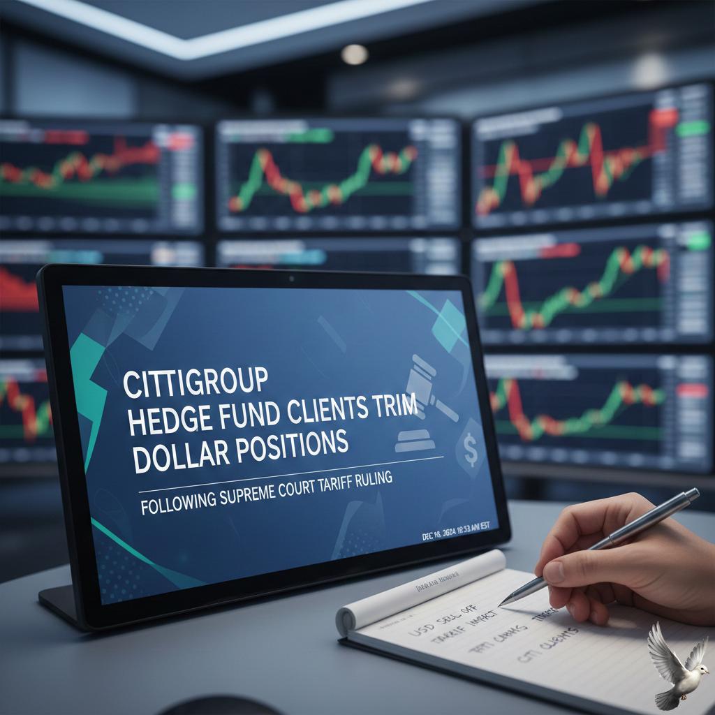 Citigroup Hedge Fund Clients Trimmed Dollar Positions Following Supreme Court Tariff Ruling