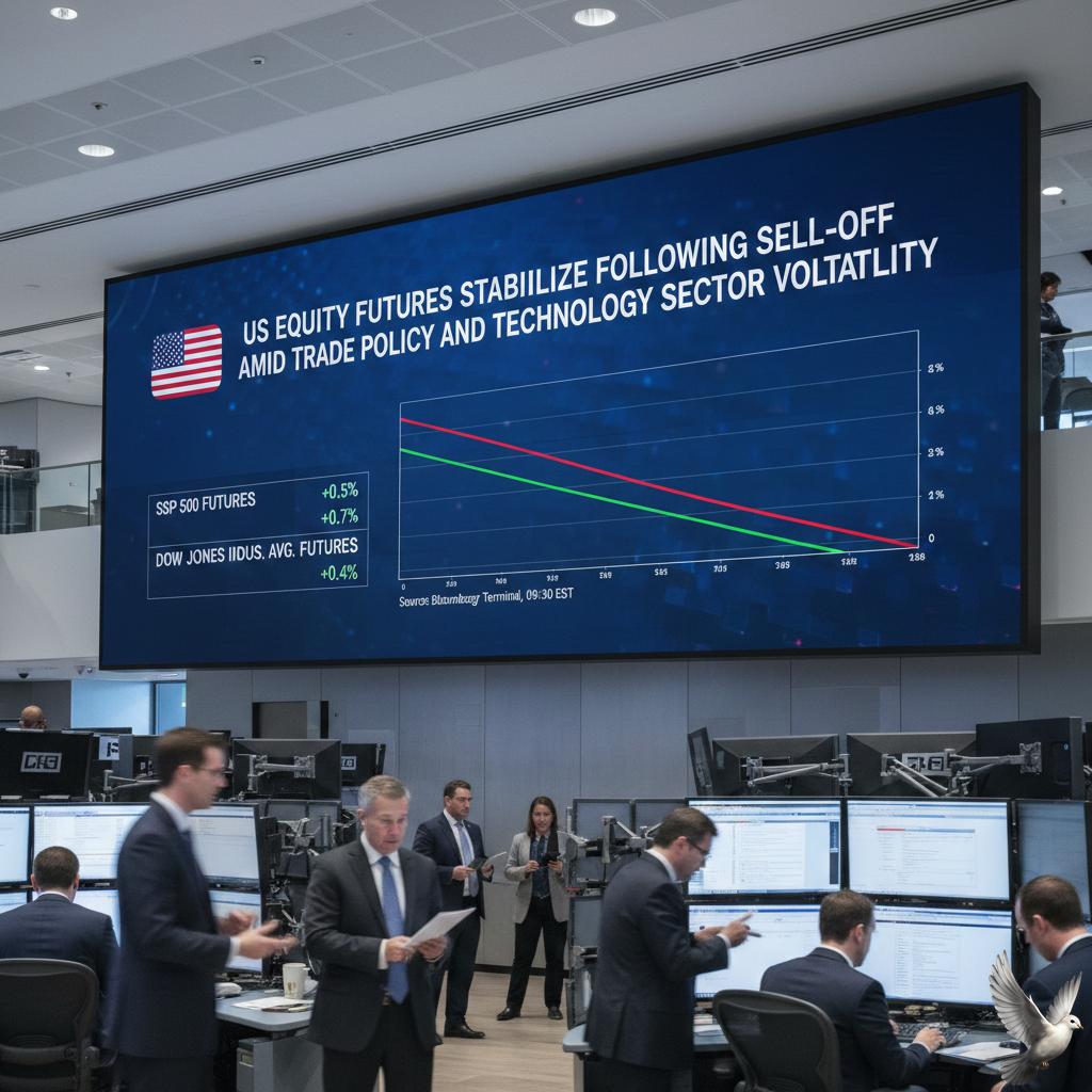 US Equity Futures Stabilize Following Sell-off Amid Trade Policy and Technology Sector Volatility