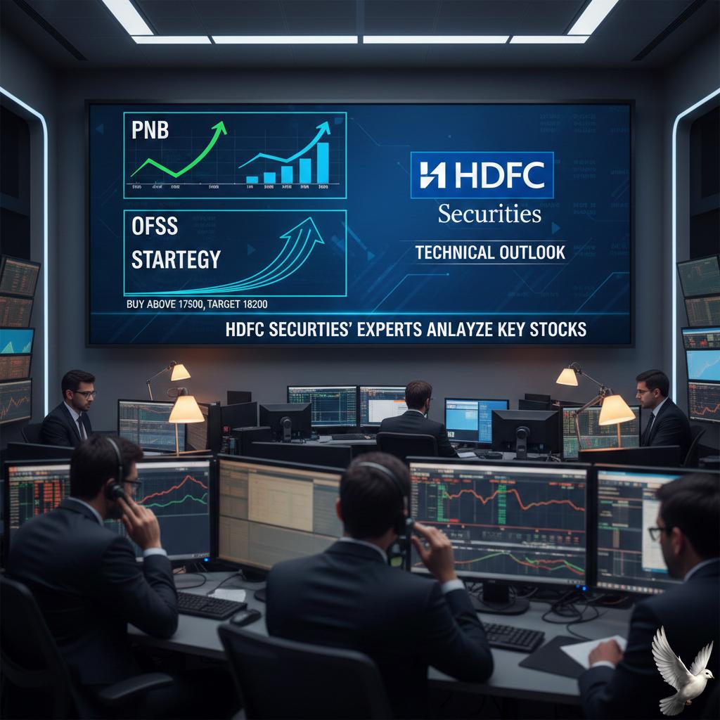 HDFC Securities’ Technical Outlook for PNB, OFSS, and Market Strategy