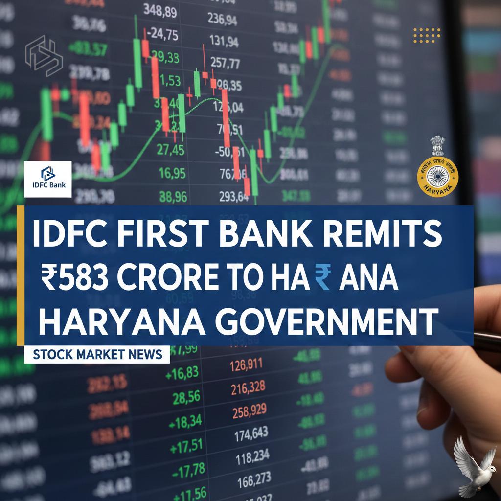IDFC First Bank Remits ₹583 Crore to Haryana Government