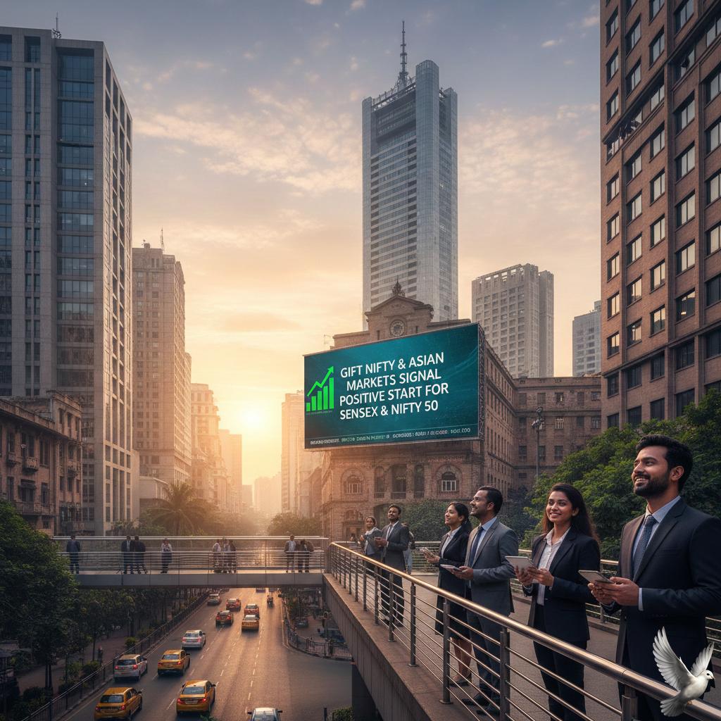 GIFT Nifty and Asian Markets Signal Positive Start for Sensex and Nifty 50