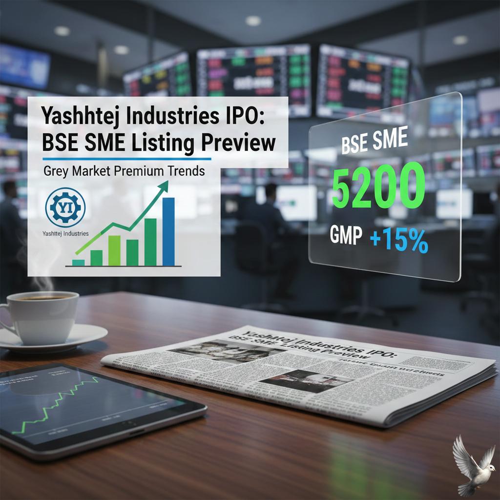 Yashhtej Industries IPO: BSE SME Listing Preview and Grey Market Premium Trends