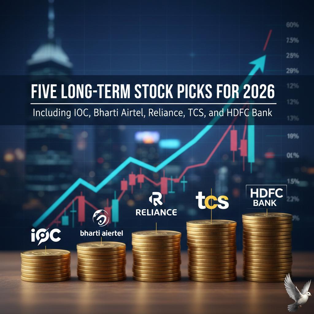 Five Long-Term Stock Picks for 2026 Including IOC and Bharti Airtel