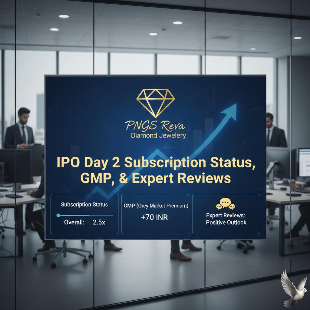 PNGS Reva Diamond Jewellery IPO: Day 2 Subscription Status, GMP, and Expert Reviews