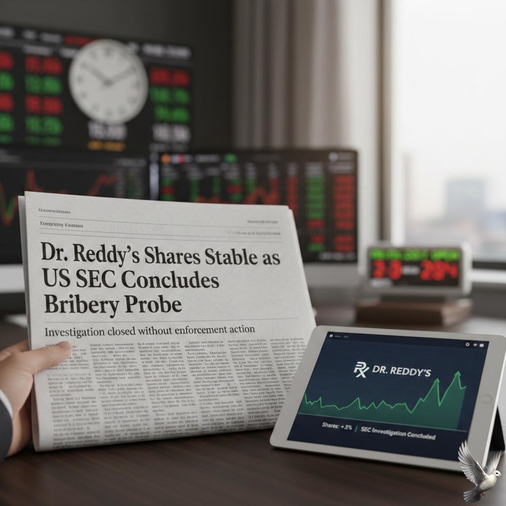 Dr. Reddy’s Shares Stable as US SEC Concludes Bribery Investigation