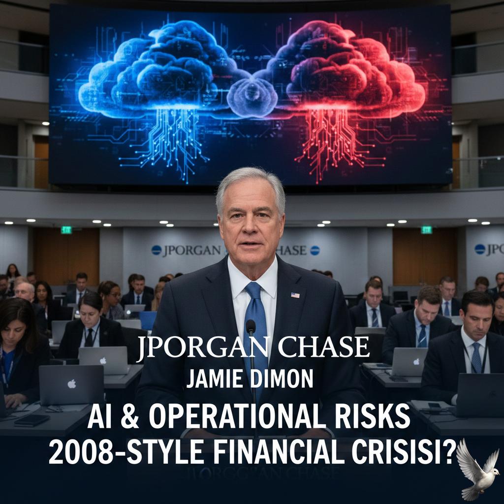 JPMorgan CEO Jamie Dimon Cites AI and Operational Risks as Potential Drivers of 2008-Style Financial Crisis