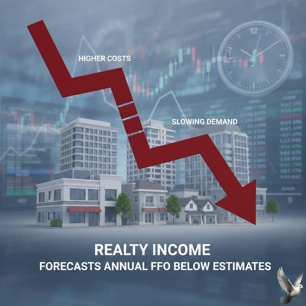 Realty Income Forecasts Annual FFO Below Estimates Amid Higher Costs and Slowing Demand