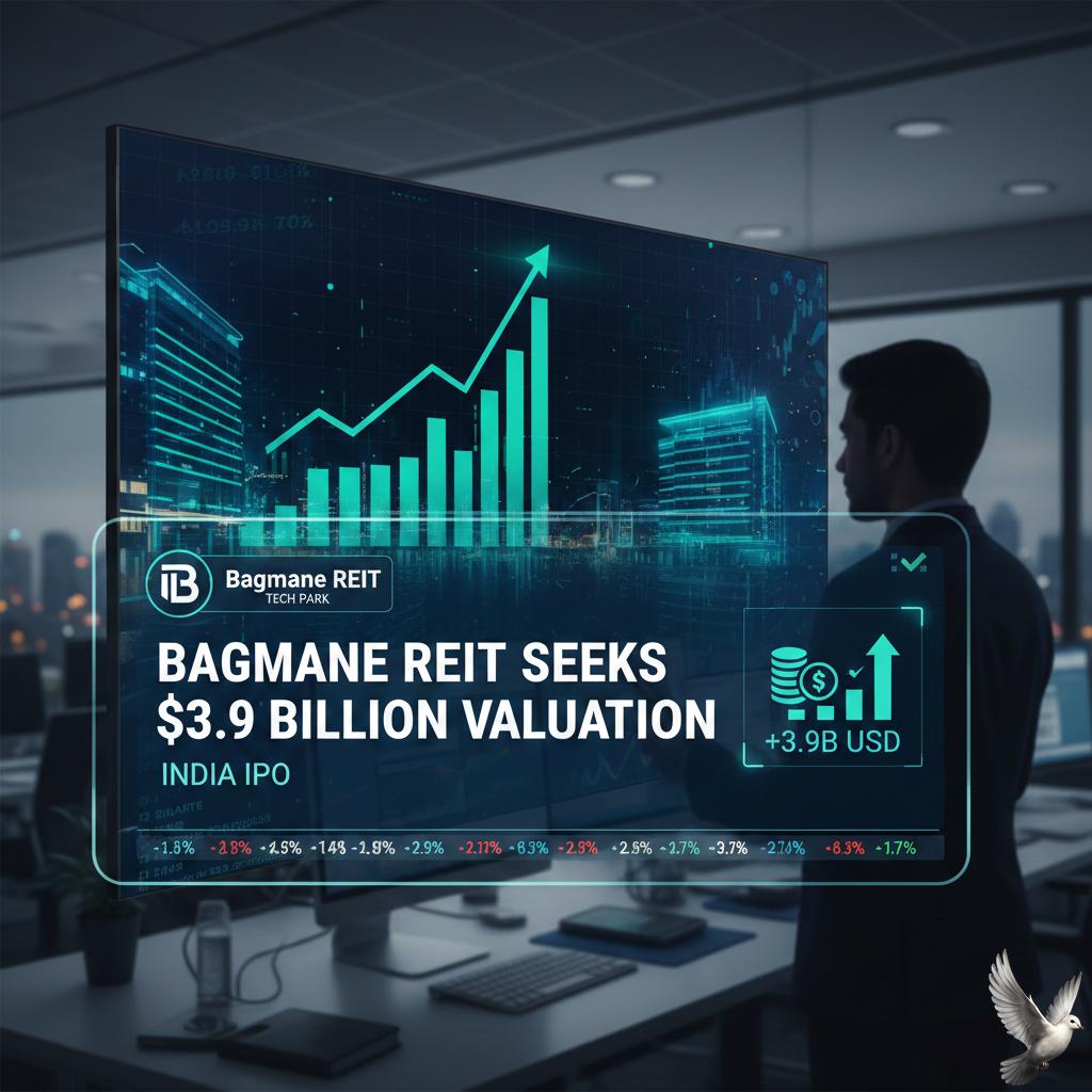 Bagmane REIT Seeks $3.9 Billion Valuation in India IPO