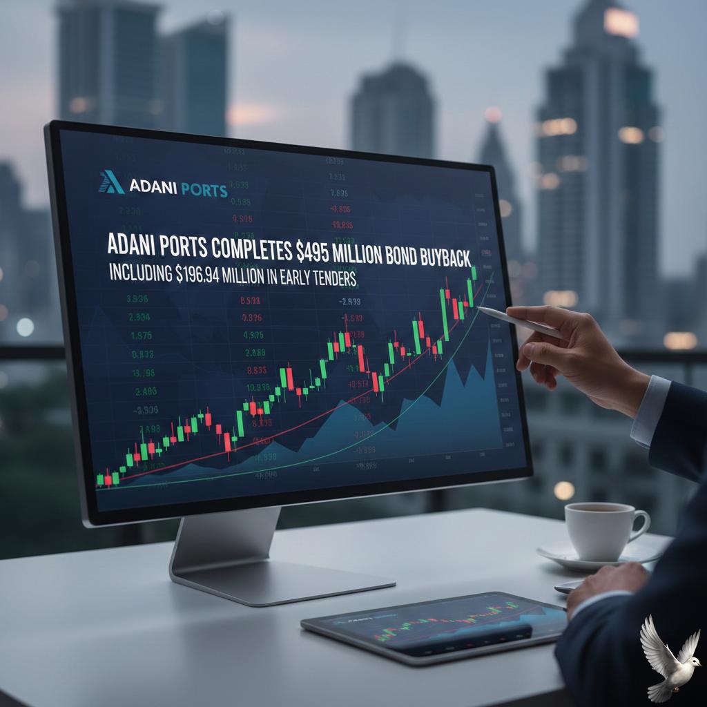 Adani Ports Completes $495 Million Bond Buyback Including $196.94 Million in Early Tenders