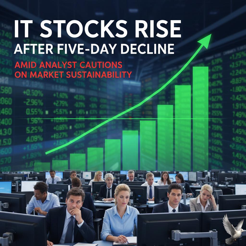 IT Stocks Rise After Five-Day Decline Amid Analyst Cautions on Market Sustainability