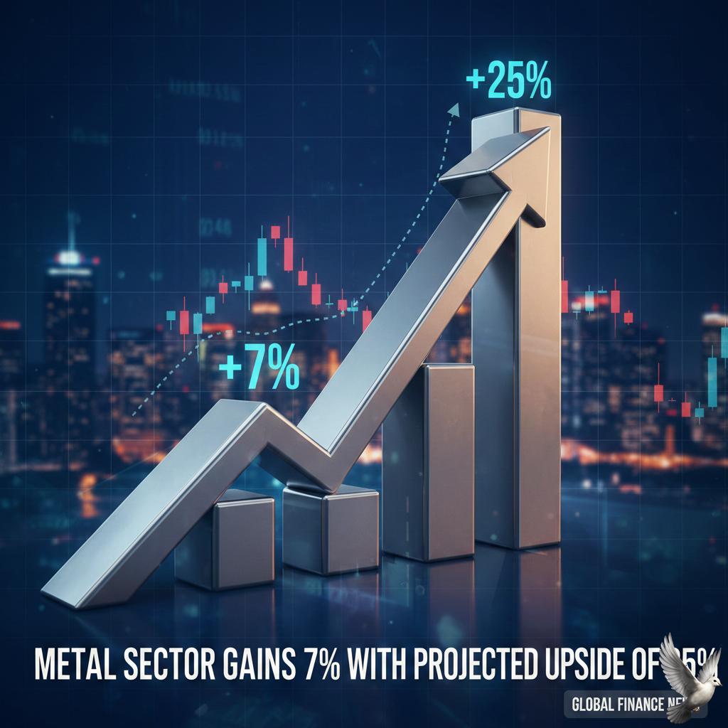 Metal Sector Gains 7% with Projected Upside of 25%