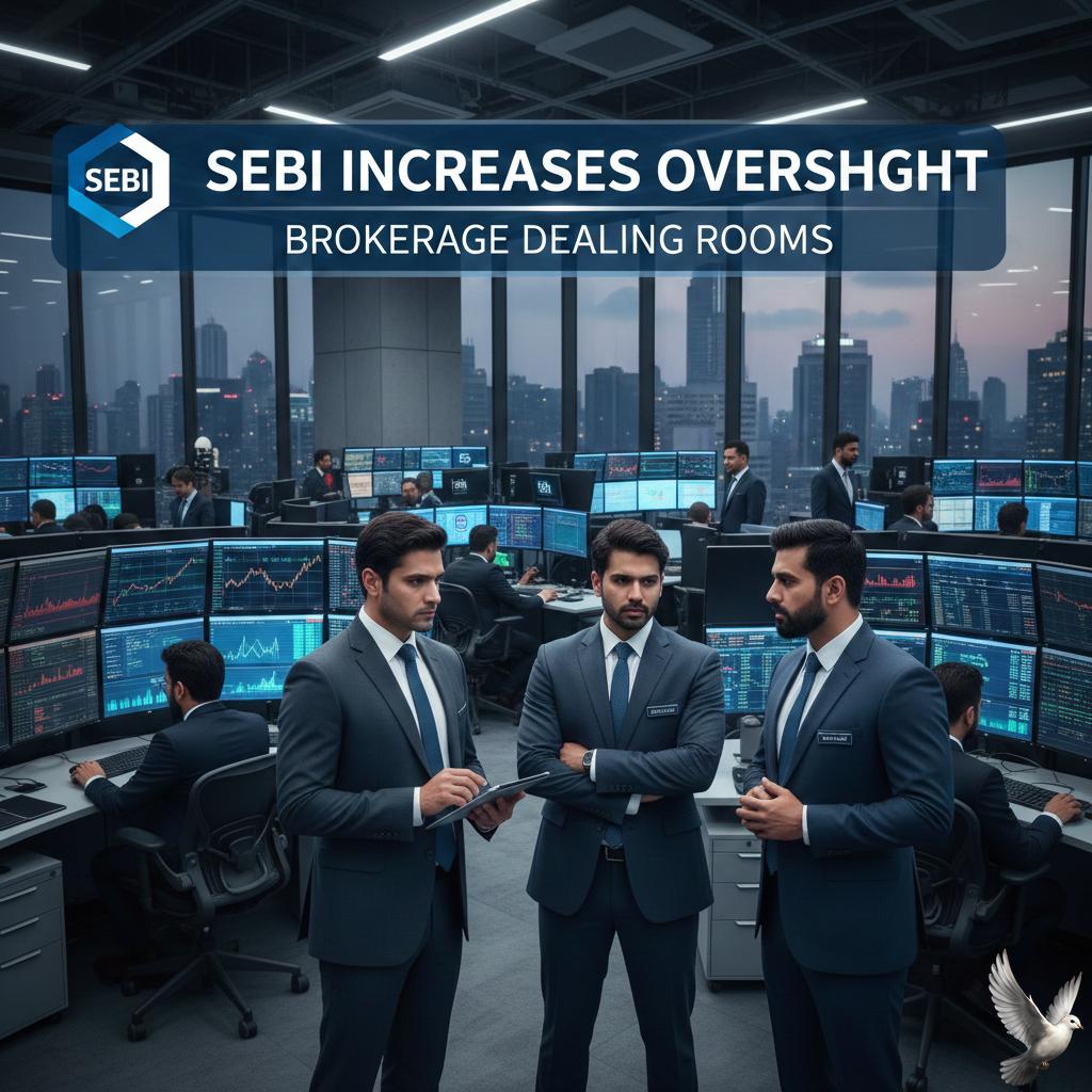 SEBI Increases Oversight of Brokerage Dealing Rooms