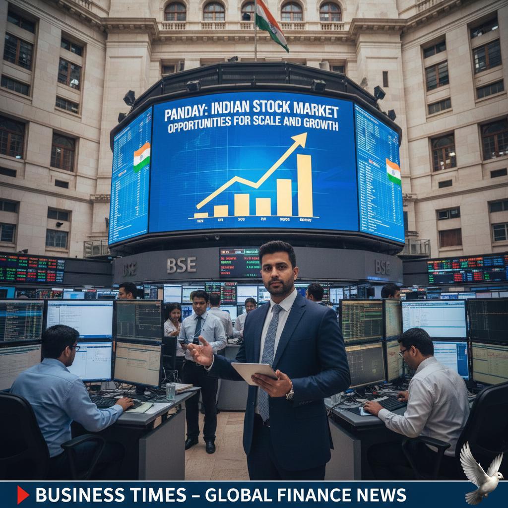 Pandey: Indian Stock Market Presents Opportunities for Scale and Growth