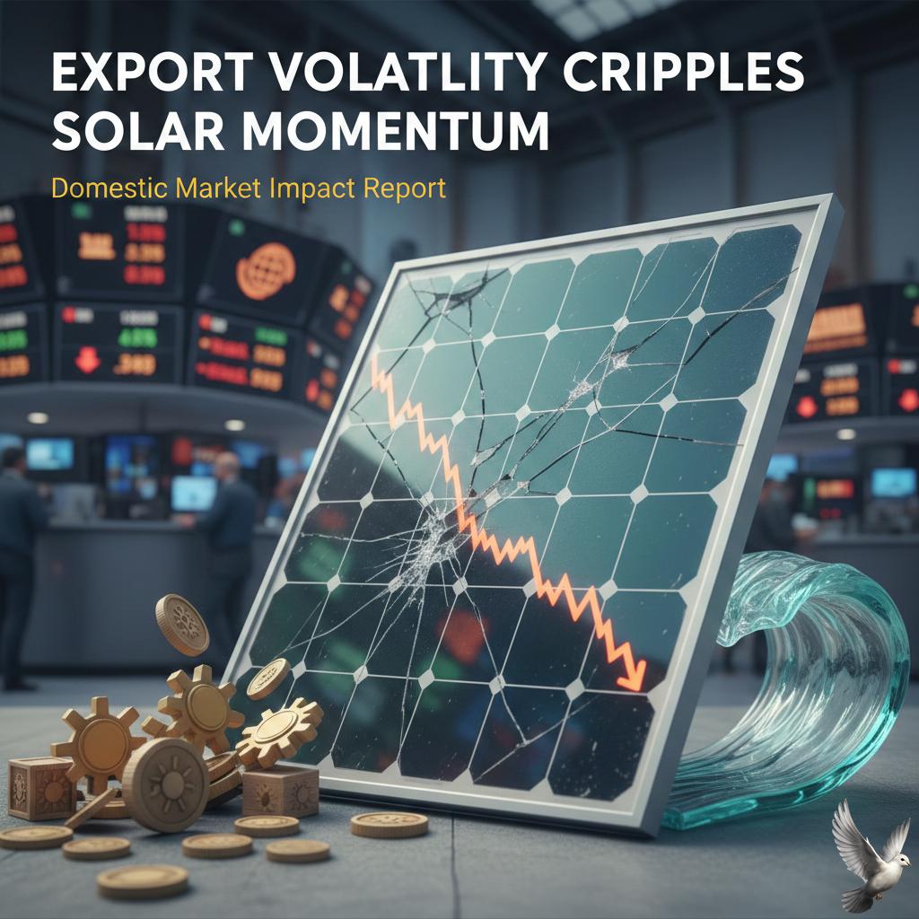 Impact of Export Volatility on Domestic Solar Market Momentum