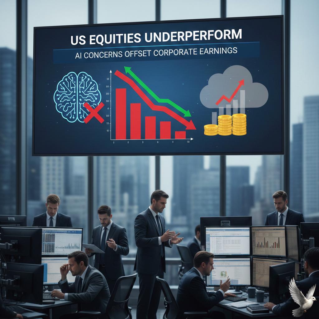 **US Equities Underperform as AI Concerns Offset Corporate Earnings**