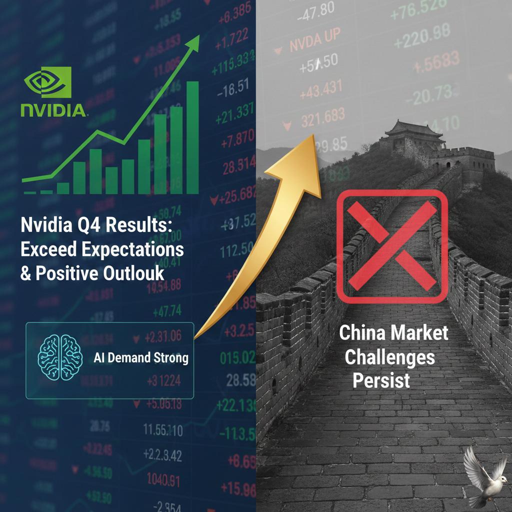 Nvidia Q4 Results and Positive Outlook Offset AI Demand Concerns Amid Continued China Market Challenges