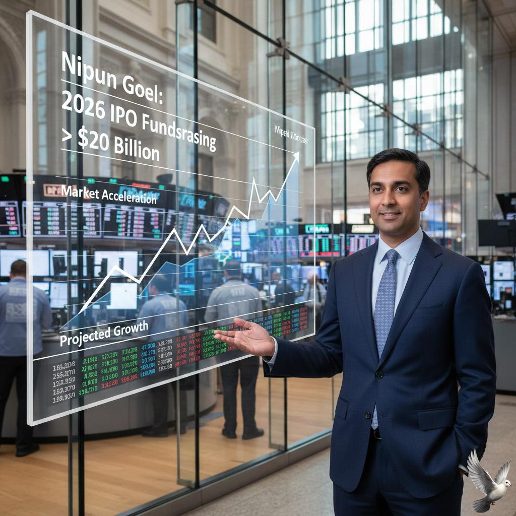 **Nipun Goel: 2026 IPO Fundraising Projected to Exceed $20 Billion Amid Market Acceleration**