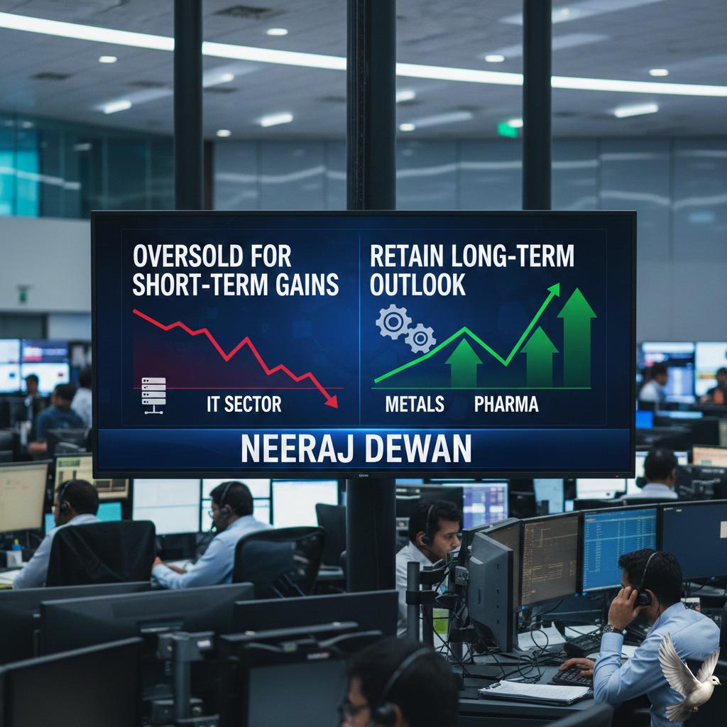IT Sector Oversold for Short-Term Gains While Metals and Pharma Retain Long-Term Outlook: Neeraj Dewan