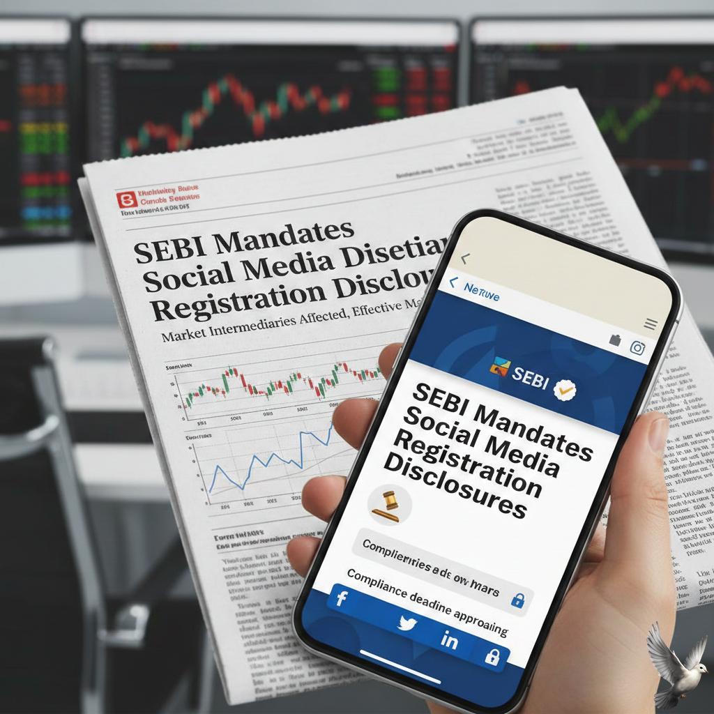 **SEBI Mandates Social Media Registration Disclosures for Market Intermediaries Effective May 1**