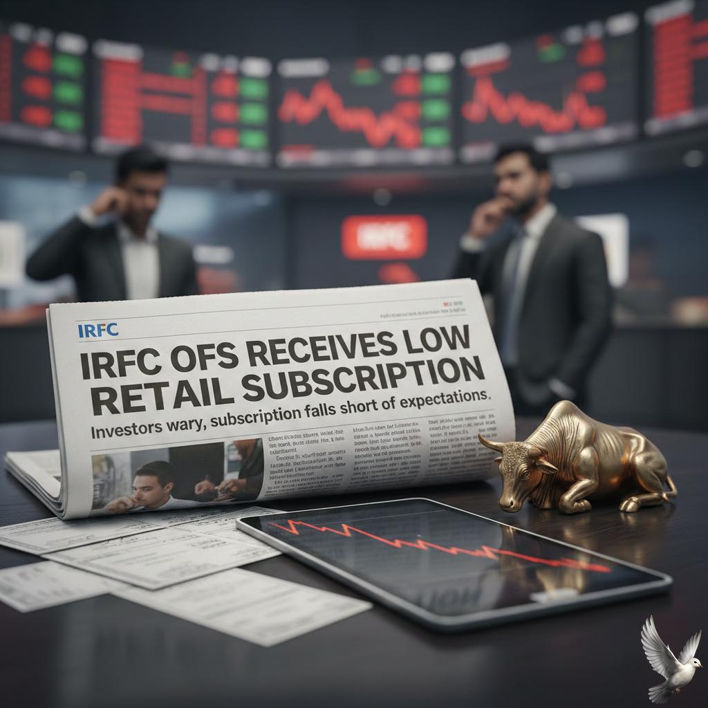 IRFC OFS Receives Low Retail Subscription