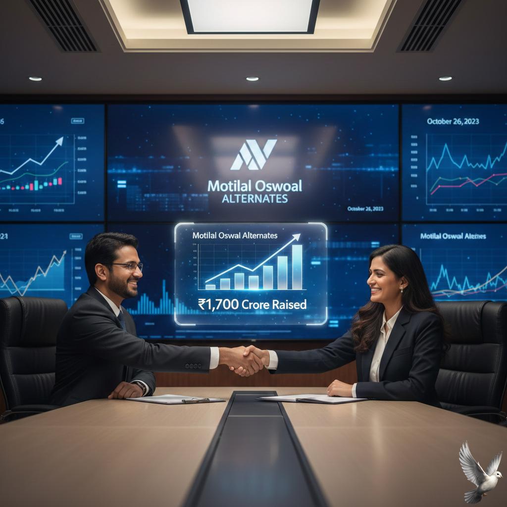 Motilal Oswal Alternates Raises ₹1,700 Crore via New Fund