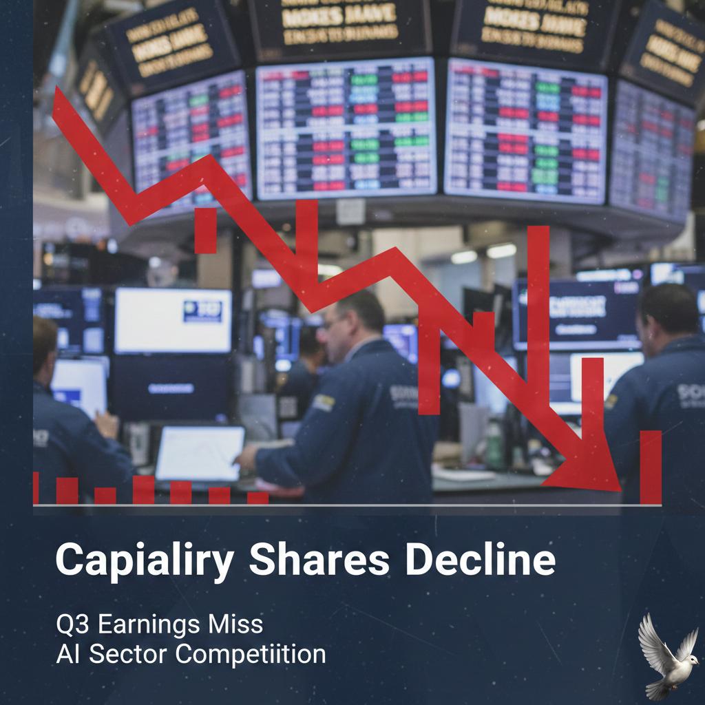 Capillary Shares Decline Amid Q3 Earnings Miss and AI Sector Competition