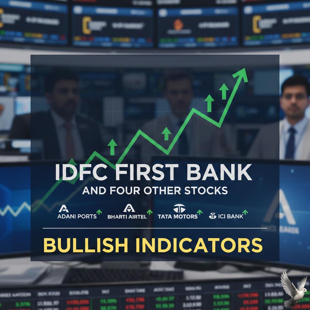 IDFC First Bank and Four Other Stocks Exhibit Bullish Indicators